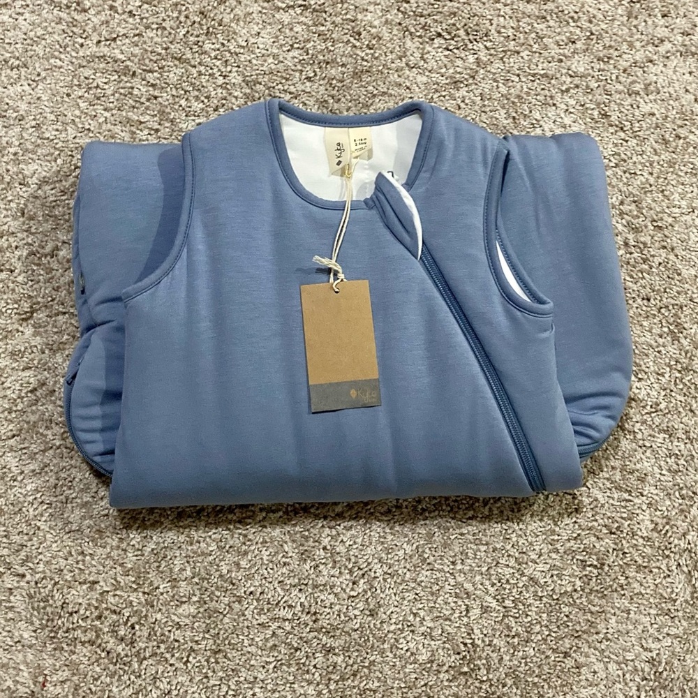 NWT 2.5 tog slate sleep sack by Kyte Baby - medium 6-18 months